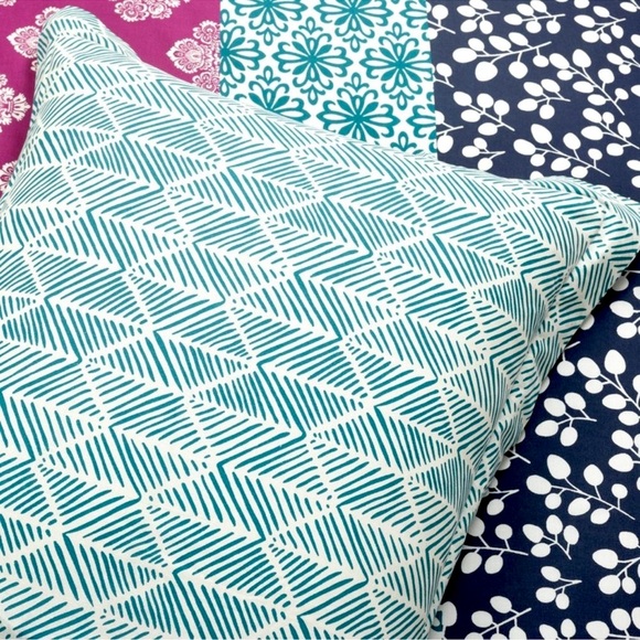 🆕Lush Decor Multicolor 3-piece Cotton Duvet Bedding Set❤️Full/Queen MSRP: $115 - Picture 9 of 9